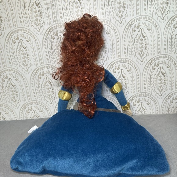 Official Disney Brave Merida Rare‎ Plush Pillow Plush Doll Large 21 " Pixar - Picture 6 of 8